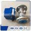 Blot-out proof stem dental chair electric electric ball valve stainless steel