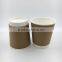 Keep Warm Logo Printed Single Wall Coffee Cup