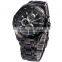 Classic CURREN Black Stainless Steel Analog Men's Sport Quartz Wrist Watch