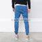 Denim Semi Baggy Cuffed Jogger Jeans (LOTG164)