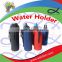 Custom logo neoprene water bottle holder with strap