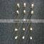 Flameless Pillar Led Candle Lights With Swirling Gliter Color Changing