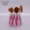 Modern Design Amazon Top Seller Foundation 10Pcs Oval Makeup Brush Dry Holder