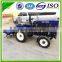 Shandong12HP/15hp Four Wheels Mini Tractor with Rotary tiller and Plough,Cheap Mini Tractor Price