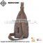 Outdoor travel canvas chest shoulder unbalance bag sling bag