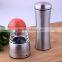 Stainless Steel Salt And Pepper Grinder Set Shakers With Adjustable Ceramic Grinder
