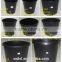 pp gallon pot supply plastic gallon pot black garden and nursery pots pp