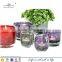 DALIAN Factory bubble style bulk glass crystal votive candle holder