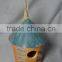 Wood craft bird feeder , cheap bird house and feeders, wholesale wood bird house with hanging