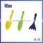 3pcs outdoor garden tools set rake shovel kids beach sandbox toy