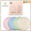 cheap environmental round plastic dinner plate