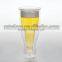 Double Wall Beer Glass Beer Shaped Glass Cup