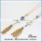 Delicate Long Necklace Birthstone Turquoise Necklace