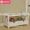 Environment wood corner shoe cabinet , shoe rack