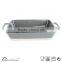 Ceramic Square Embossed blue bakeware