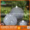 Outdoor natural granite stone fountain with three balls
