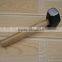 hand tools stoning hammer with wooden handle,forged hammer head