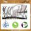 zebra print canvas tote bag with geninune leather handle