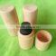 Factory cost wooden cylinder for little bottle/wooden box tube for body oil