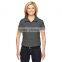 women office working clothes short sleeve polo shirt ladies work uniform style made in china