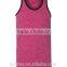 95% cotton 5% spandex mens gym injected slub tank top