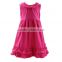 2015 frock designs wholesale girls boutique wedding dress mommy and me Maxi ruffle dress