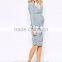 Close Cut Bodycon Fit Long Sleeve Maternity Dress for Pregnancy