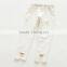 Wholesale sweet style solid color cotton baby girl pants