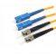 Single mode SC-ST(PC/UPC) patch cord(duplex)