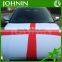 Sublimation printed Stretch fabric custom logo advertising Car bonnet flag