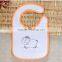 0-2 years instock Amozon hot sale plain cotton bibs baby