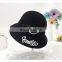 Foldable Sun Hat Smiley Knit Basin Hat Outdoor Sun Protection Beach Hat