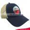 Promotion Cotton Twill Half Mesh Baseball Cap Medium Profile Fishing Hat