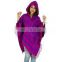 Women Ponchos One Size With Hood Long Top Wear With Wool Blend Jacket Winter Fashion Clock Coat Plus Size Clothing Free size