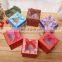 High quality custom paperboard empty candy chocolate box with clear lid