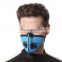 Activated Carbon Dustproof Half Face Mask Filtration Exhaust Gas Anti Pollen Allergy PM2.5 for Outdoor  Winter Sports Activities