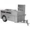 Multipurpose Commercial Stainless Steel Snack Food Cart Fast Food Truck