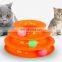 HOT HQCT-001Cat interactive game board toy single layer double layer three layer cat turntable