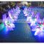 Colorful LED Inflatable Flower ,Inflatable Flower Chain,Inflatable Flower Rope For Wedding And Party Event