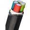 4*25mm2 25mm2 Low Voltage XLPE Electrical Submersible Power Cable