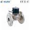 Flange Type DN40 Stainless Steel Electromagnet Solenoid Valve With AC220V Coil