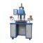 pneumatic leather logo embossed automatic plate hot stamping machine for paper bags