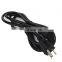 black 1.8meter 1.5mm dc 3 cores power cable ac power cable cord