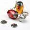 6led kids mini flat LED flashlight with keychain