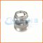 Made in china cnc stainless steel knurling and threading lathe parts&tapping turning parts