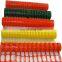 Orange Plastic snow fence/orange warning safety barrier fence/orange plastic safety fence
