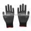 13Gauge PU Coated Polyester Nylon Gloves Polyurethane Palm Dipping Work Safety Gloves Construction Industry