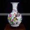 Factory Directly ceramic famile rose vase with great price