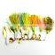 Hot Sale 16.3g 5colors  Tassel Sequins Anti-hanging Bottom Lure Fishing Spinner With Rubber Skirts