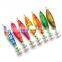 10cm/10g Squid Jig Fishing Wood Shrimp Lure Cuttlefish Jigs With 3.5# Hook